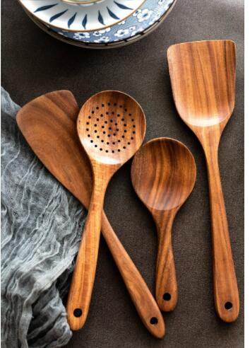 Wooden Kitchen Utensil Set