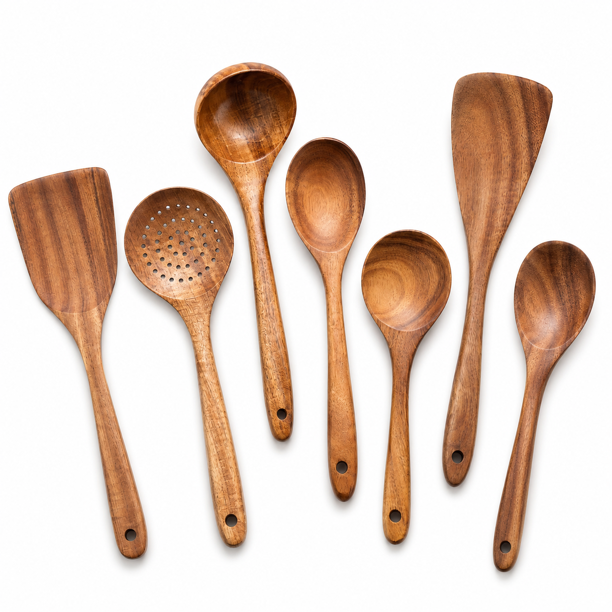 Wooden Kitchen Utensil Set
